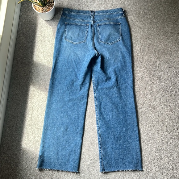 J.CREW Tall 32 Slim Wide Leg Jeans in Lakeshore Wash - Picture 4 of 9